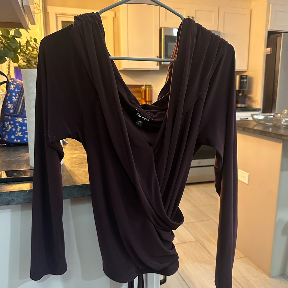 Express long sleeve blouse
